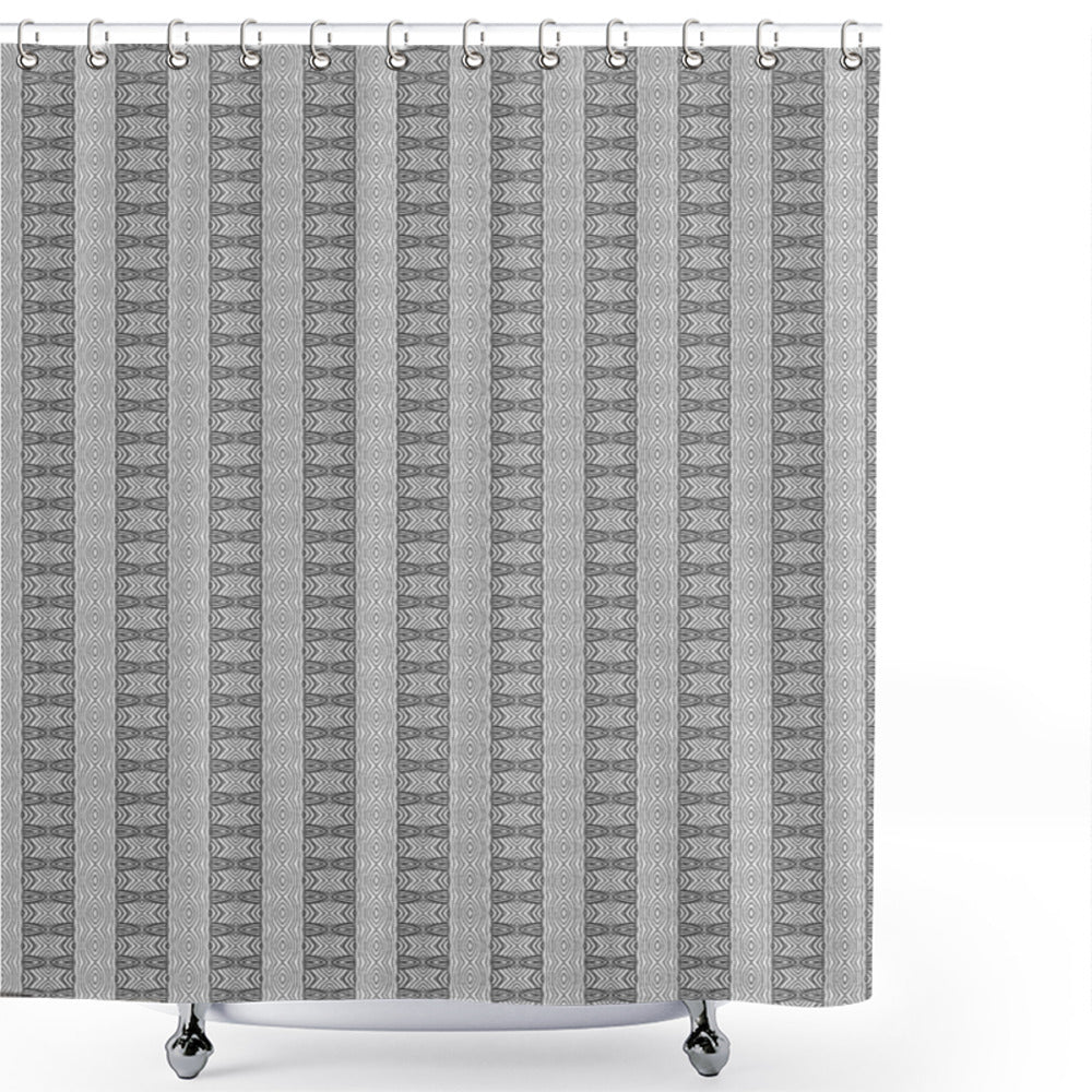 Black and White Circles Shower Curtain: A Stylish Addition to Your Bathroom