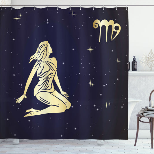 Virgo, Indigo, and Yellow Short Dress: Enhancing Your Shower Experience with Stylish Bath Curtains