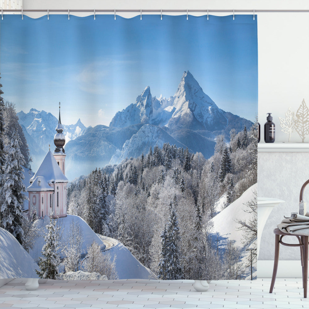 Bavaran Alps Germany Custom Shower Curtains