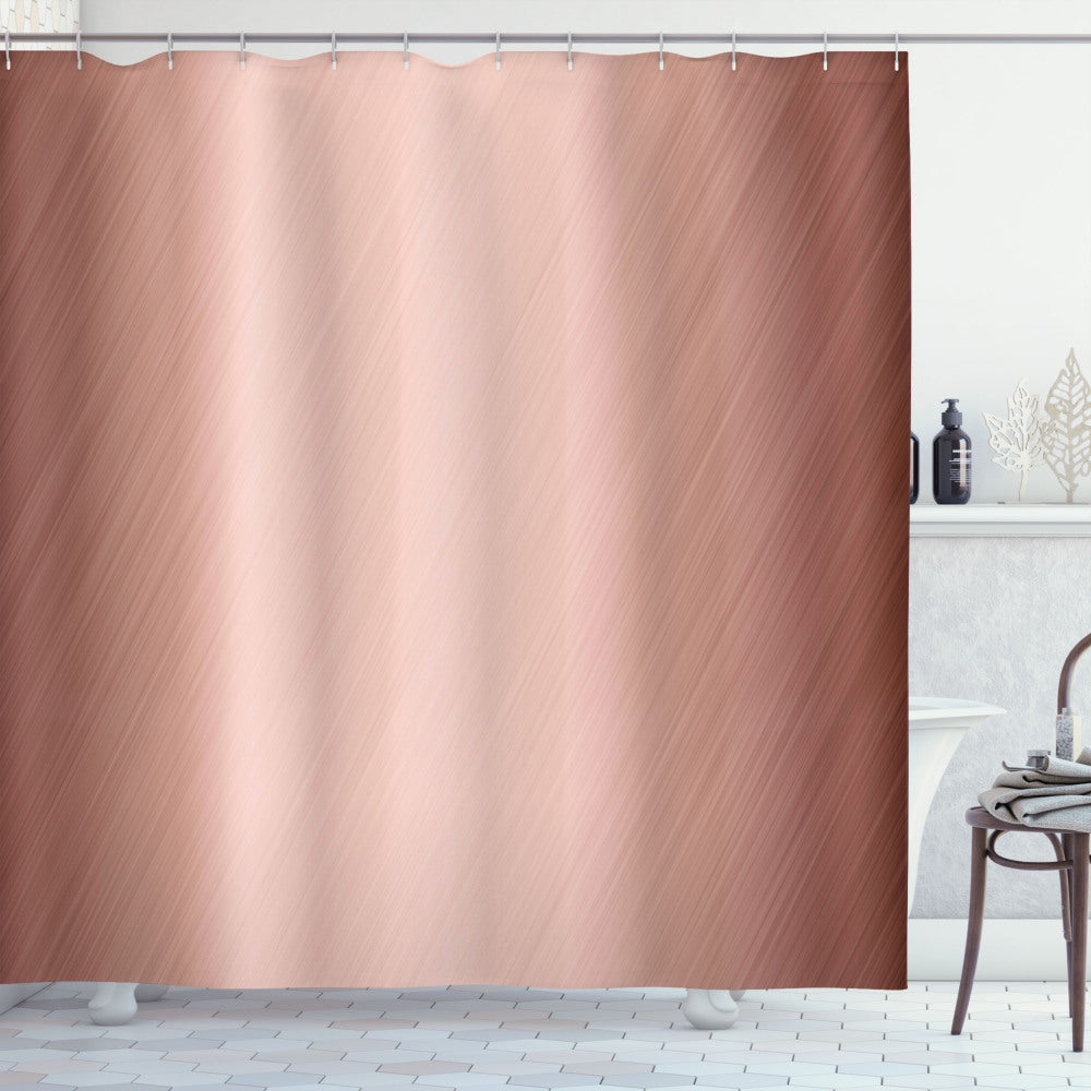 Abstract Ombre Surface Image Featuring Dried Rose and Blush Pink Tones on Shower Curtain